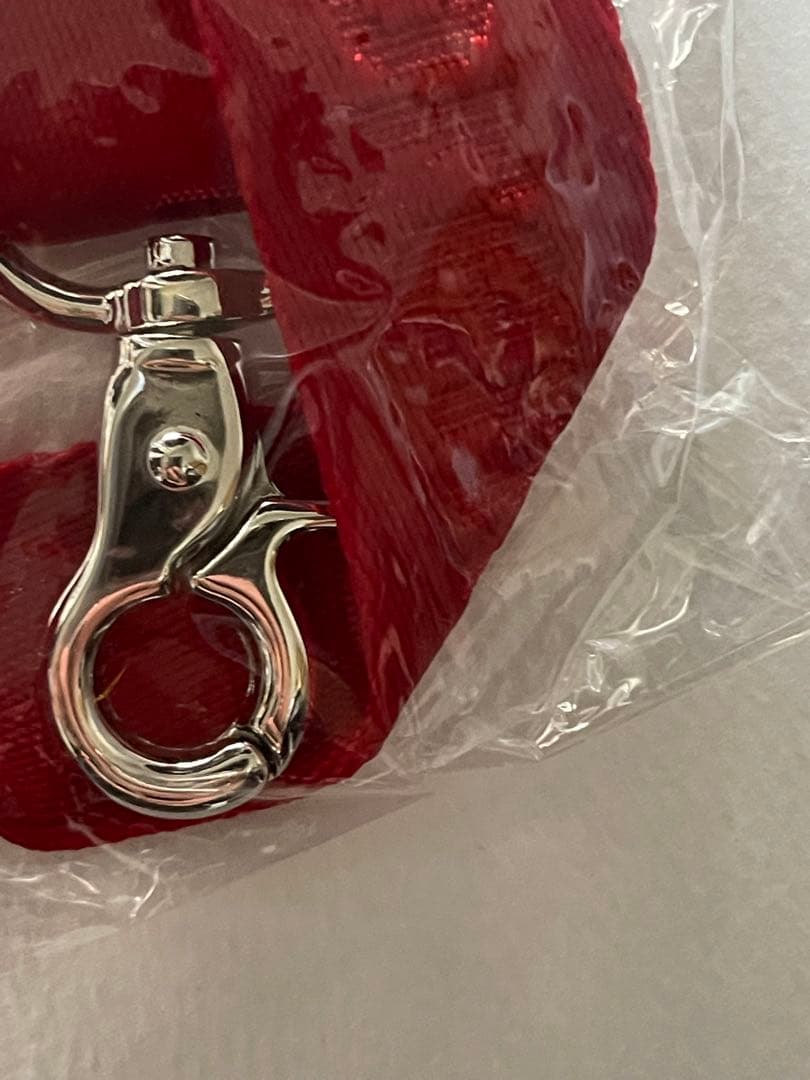 Supreme ネックストラップ レッド