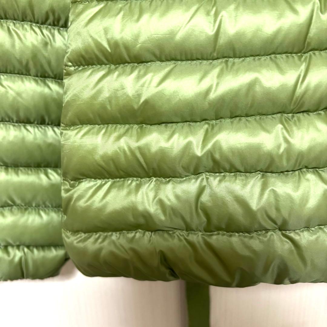 KKK モンクレール ライトダウンジャケットS フード　ドローコード付き