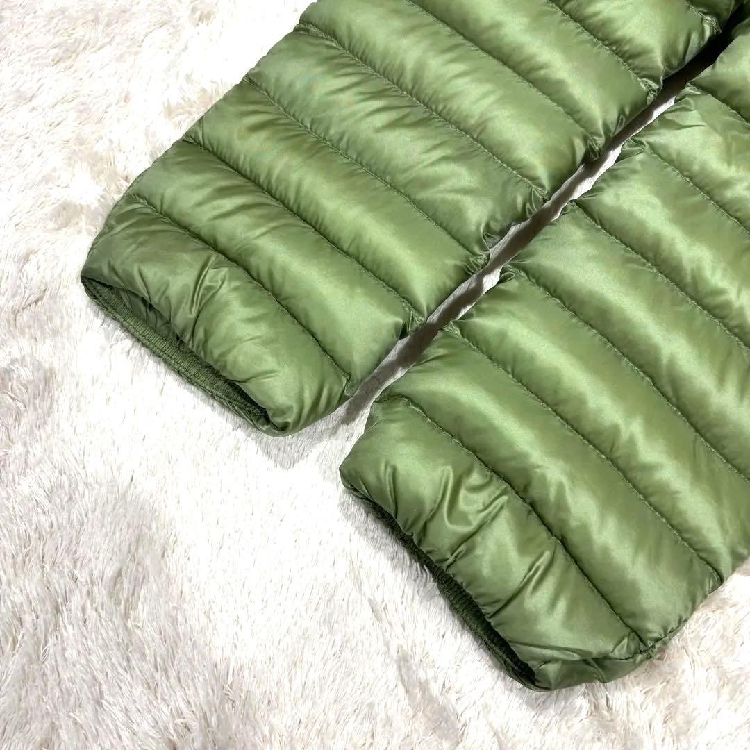 KKK モンクレール ライトダウンジャケットS フード　ドローコード付き