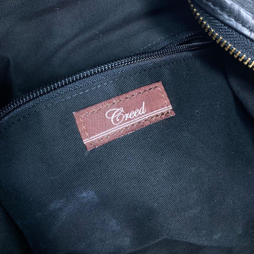 Creed　メンズ　メッセンジャー　ショルダーバッグ　馬革　ビジネス　A4