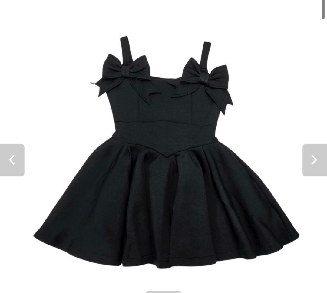 lil lilly ボンディングリボンワンピース