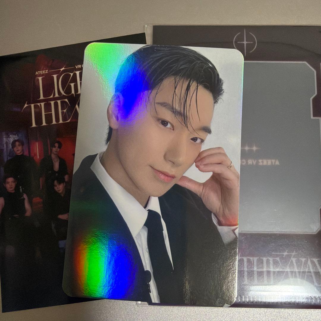 ateez サン 映画 VR ホロ トレカ