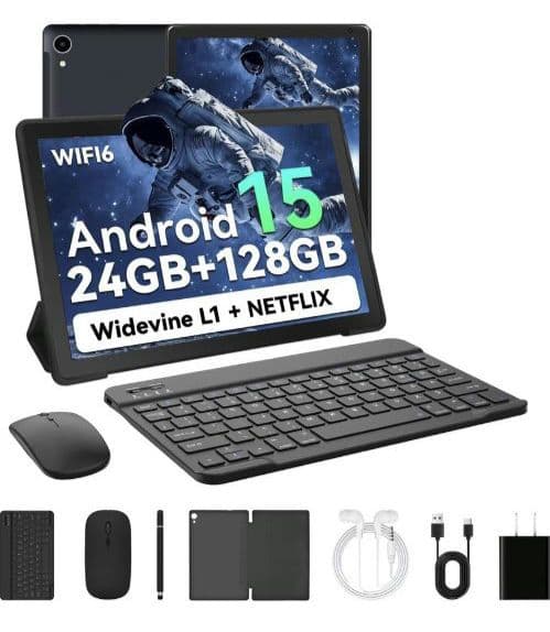 ✨Android 15 タブレット✨10インチ 24GB 128GB 拡張