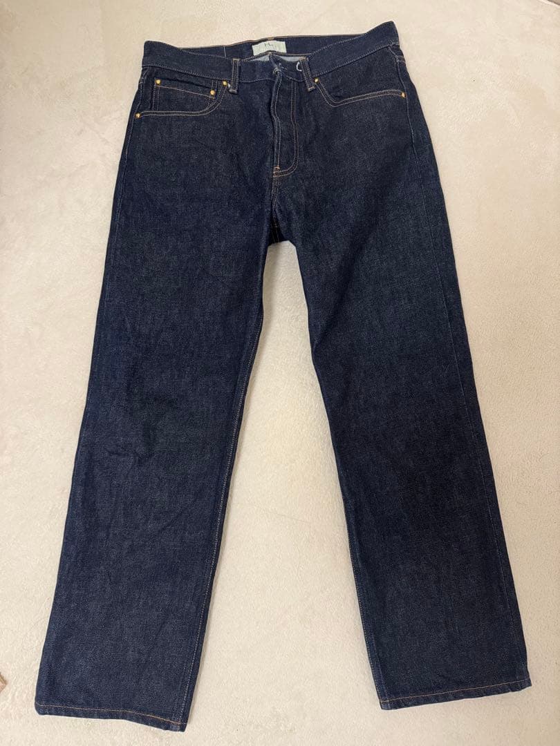 美品 【HERILL】インディゴストレートジーンズ　サイズ1