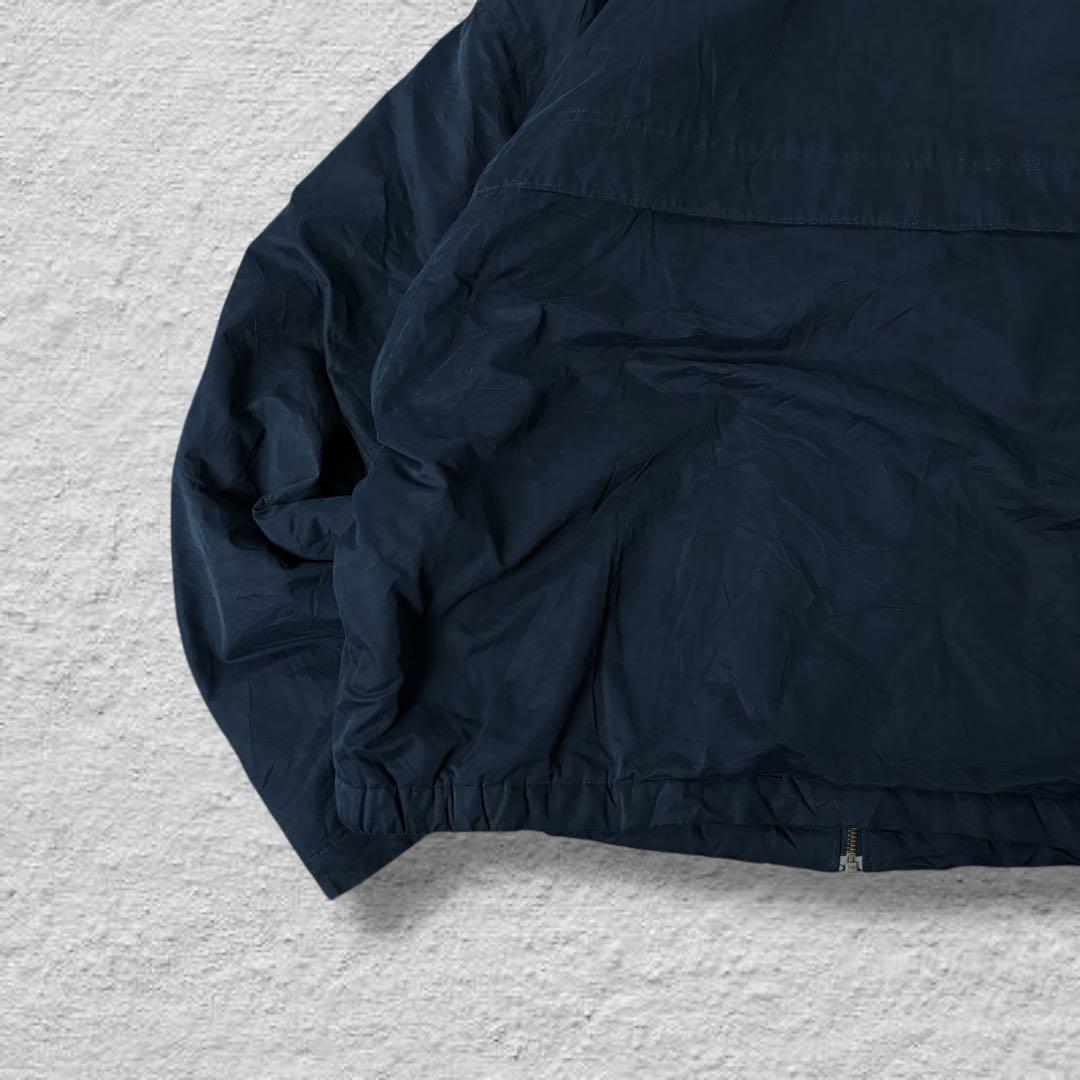 コロンビアウォームアップジャケット90s古着vintageシェルドシンチラ紺XL