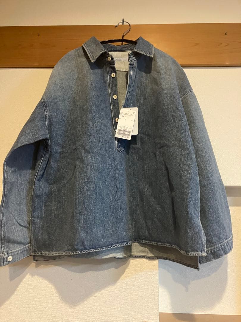 新品タグ付き　FRAMeWORK フレームワーク　デニムプルオーバーシャツ