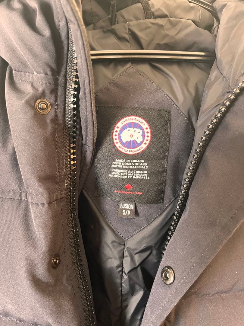 カナダグース マクミランパーカーFUSION ダウンジャケット 黒