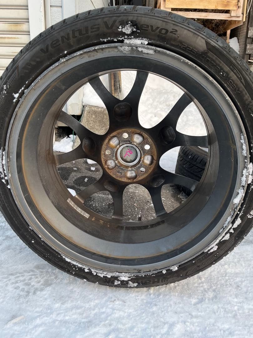 マツダ RX-8 SE3P タイプRS後期 純正 ホイールセット 19インチ