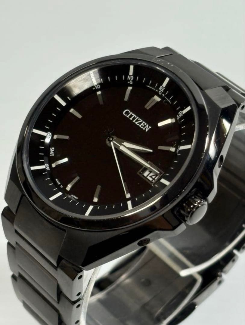 美品❗️CITIZEN・ATTESA・CB3015ー53E・スーパーチタニュウム