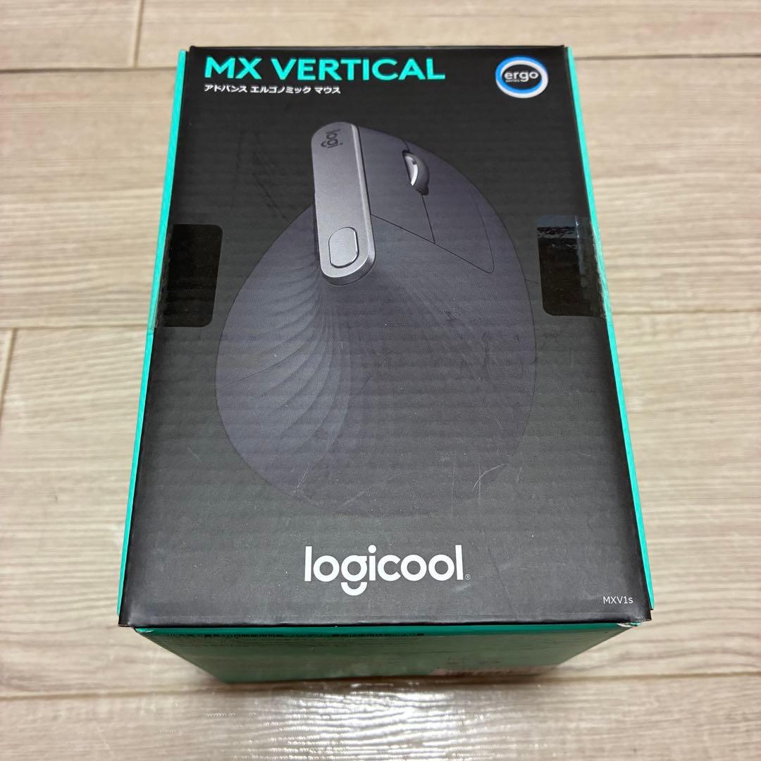 ロジクール アドバンス エルゴノミック ワイヤレスマウス グラファイト