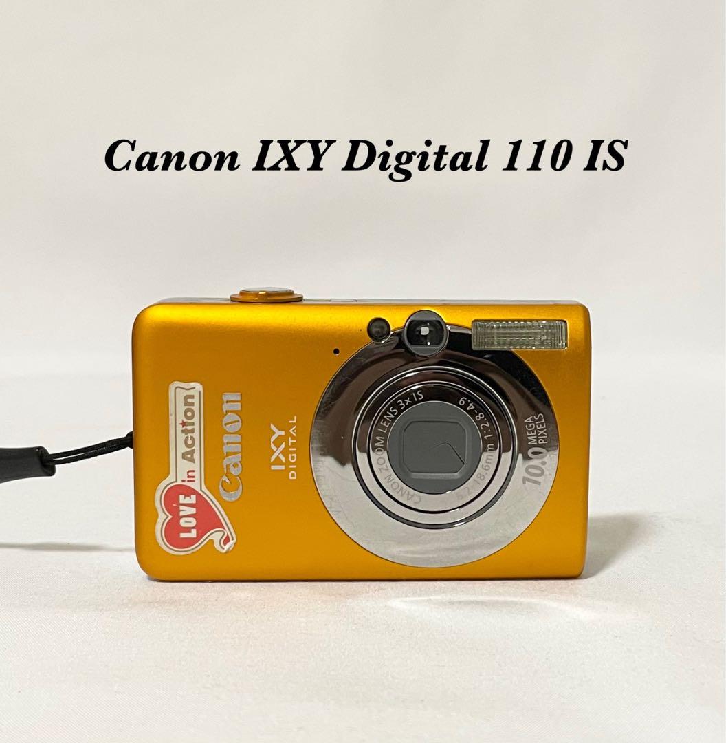 【完動品】Canon IXY Digital 110 IS デジタルカメラ