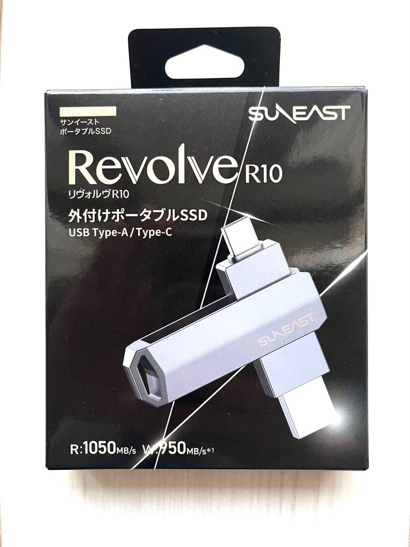 新品☆1TB☆SUNEAST Revolve R10 ポータブル外付けSSD