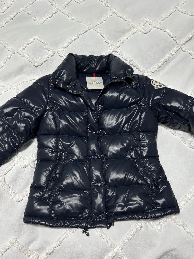 モンクレール クレア ダウンジャケット ロゴワッペン CLAIR サイズ0