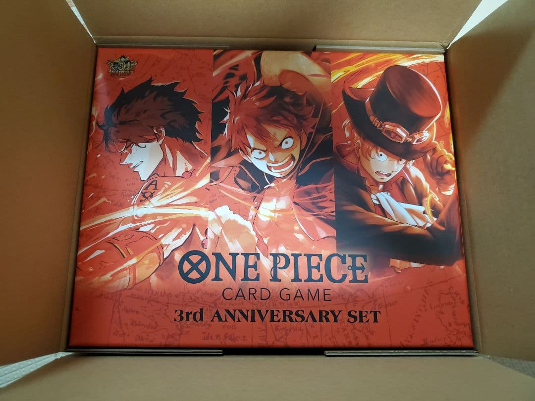 ワンピースカード　3rd　anniversary　set　完品