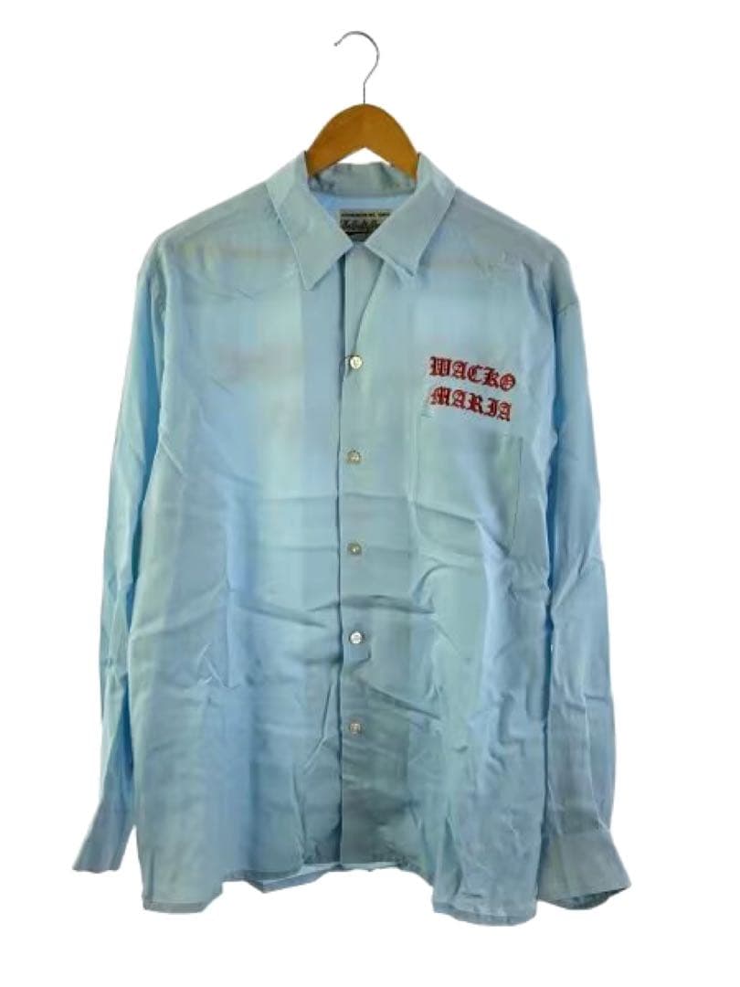 ワコマリア　長袖シャツ　水色L
