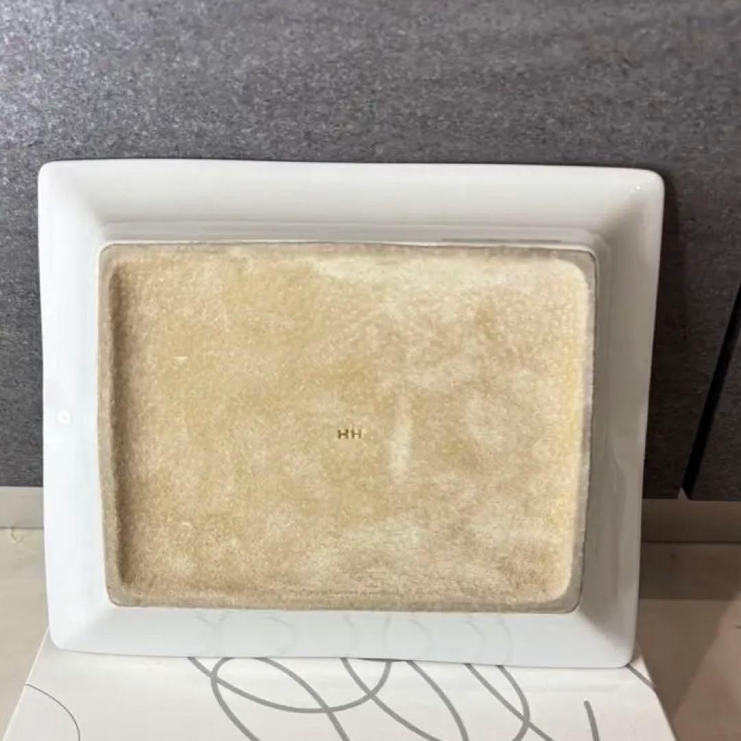 エルメス　馬具デザイン　陶器灰皿　小物入れ