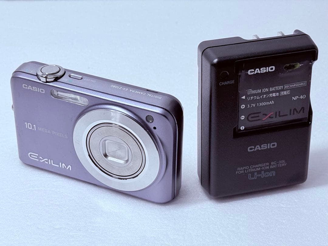 CASIO EXILIM EX-Z1080 ブルー 動作確認済 コンデジ レトロ
