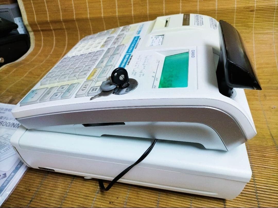 カシオレジスター　TE-2600　フル設定無料特殊25部門　600844
