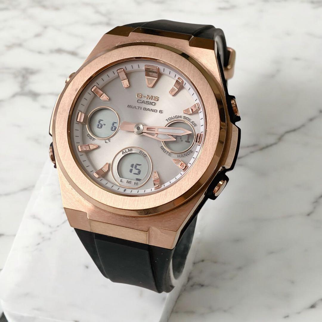 W600G　カシオ　腕時計　BABY-G　　G-MS　ソーラー電波　　デジタル