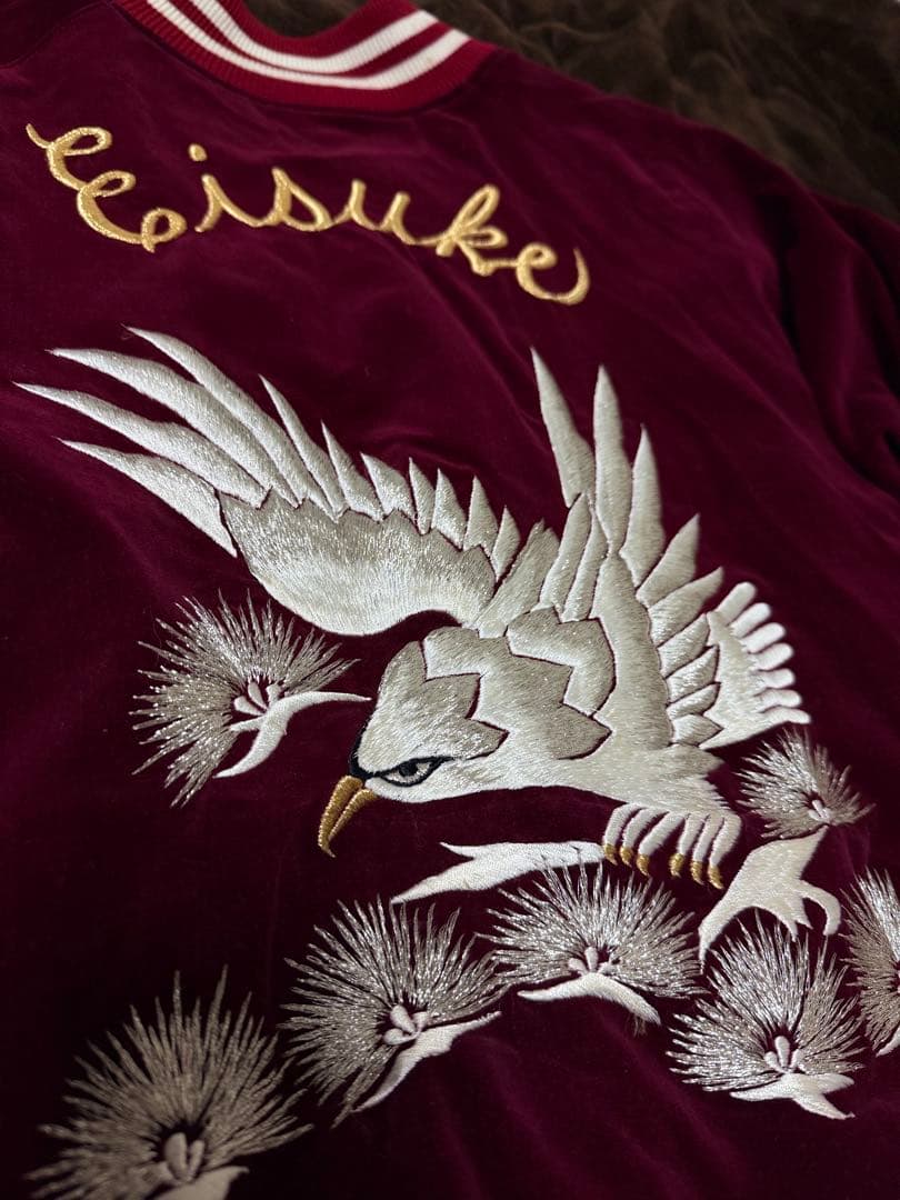 値下げました プリンス商会 鷲 龍 日本限定 スカジャン vintage 美品