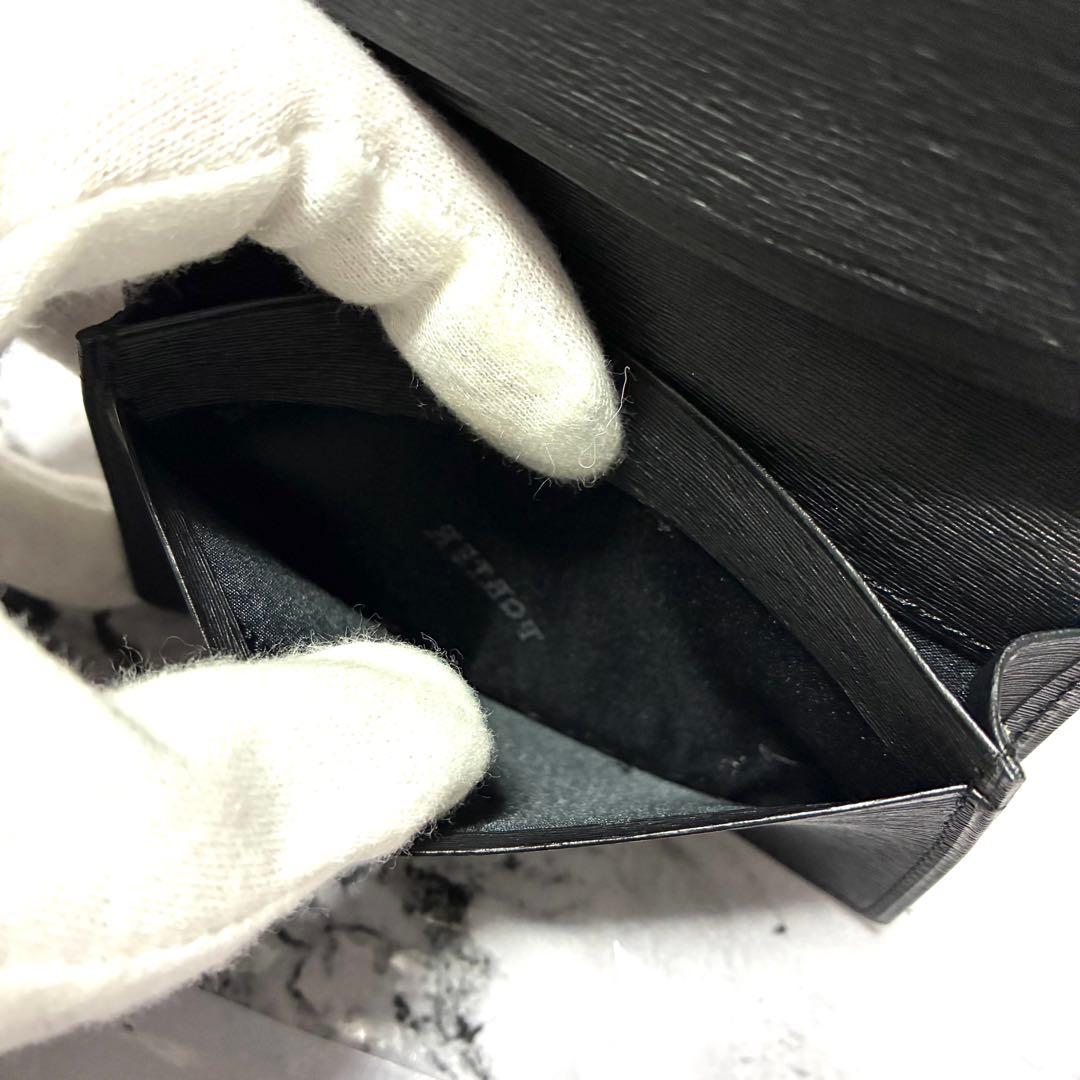 ほぼ未使用 PORTER 名刺入れ カレント カードケース 吉田カバン ブラック