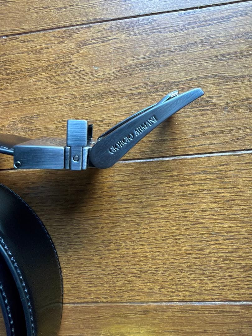長ベルト GIORGIO ARMANI ロゴ 刻印 ベルト W107-117