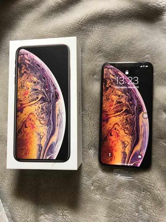 iPhone Xs Max Gold 512 GB SIMフリー