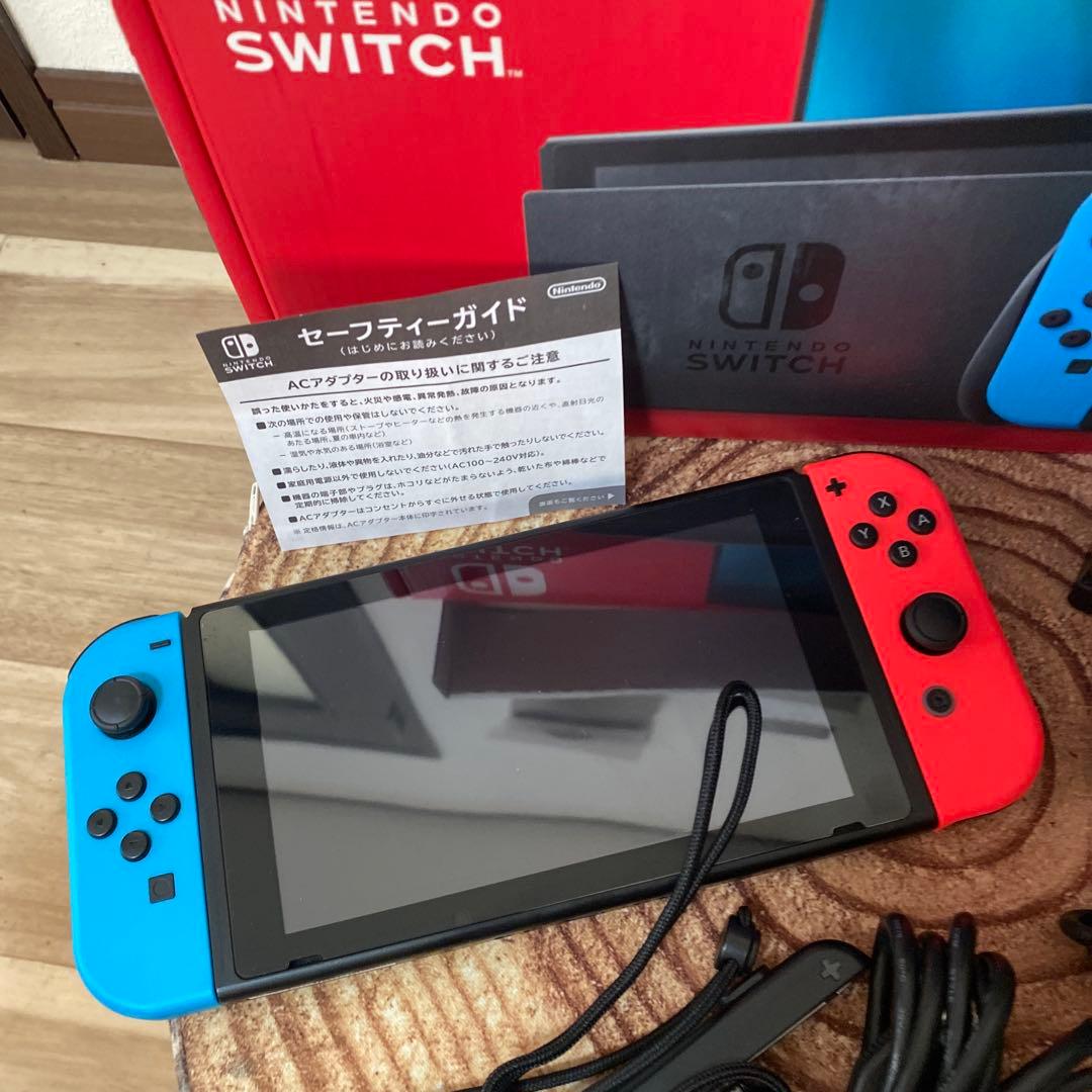 Nintendo Switch ニンテンドースイッチ本体　ネオン⑦