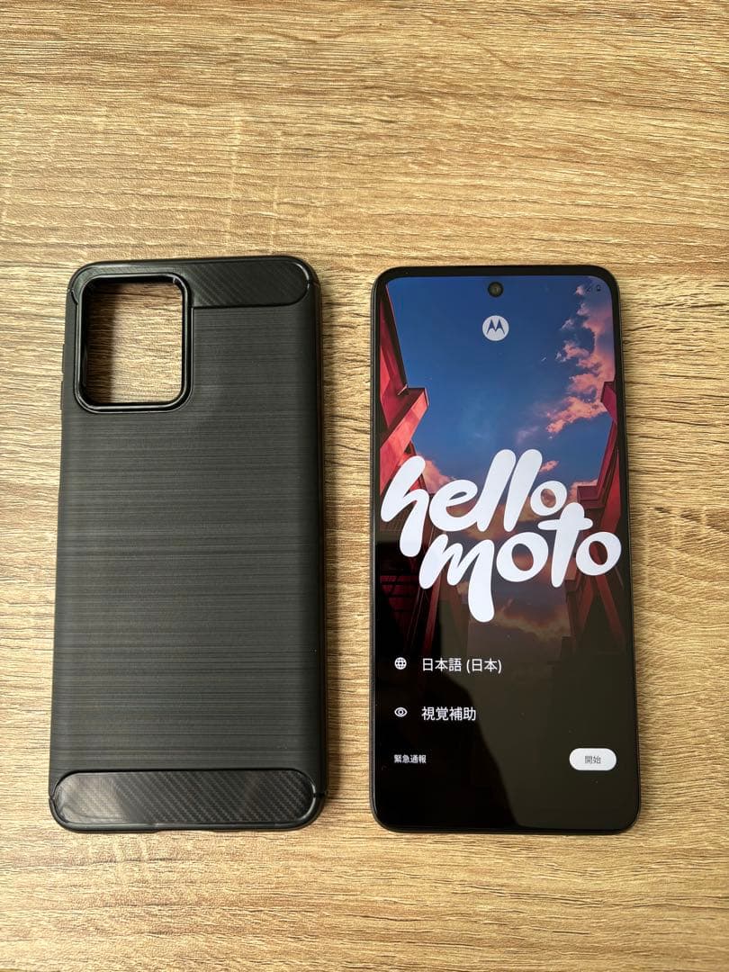 Motorola moto g64y 5G ブラック ケース付き