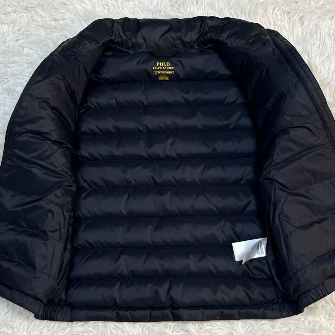 美品✨ラルフローレン ダウンベスト ブラック ポニー刺繍 レディースXS