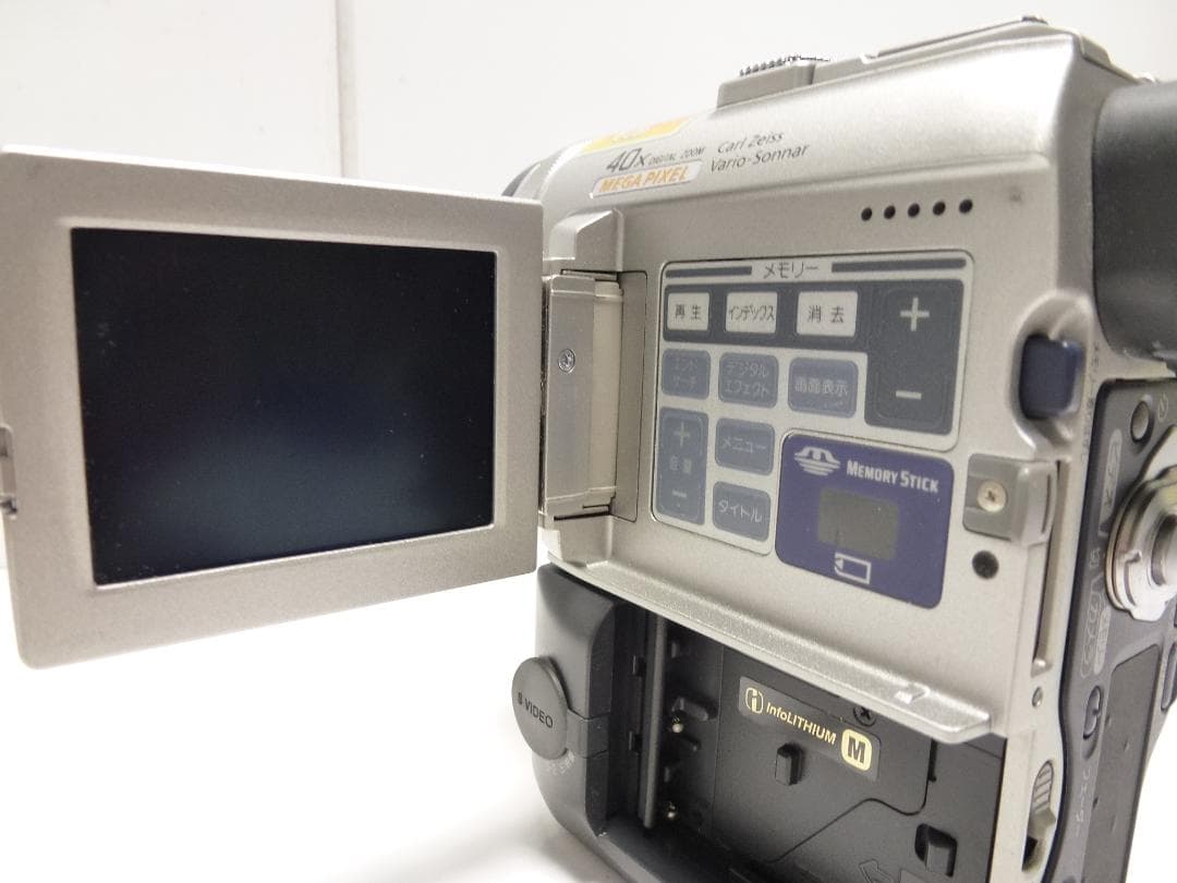 動作品　Mini DV　ソニーデジタルビデオカメラ　SONY DCR-PC100