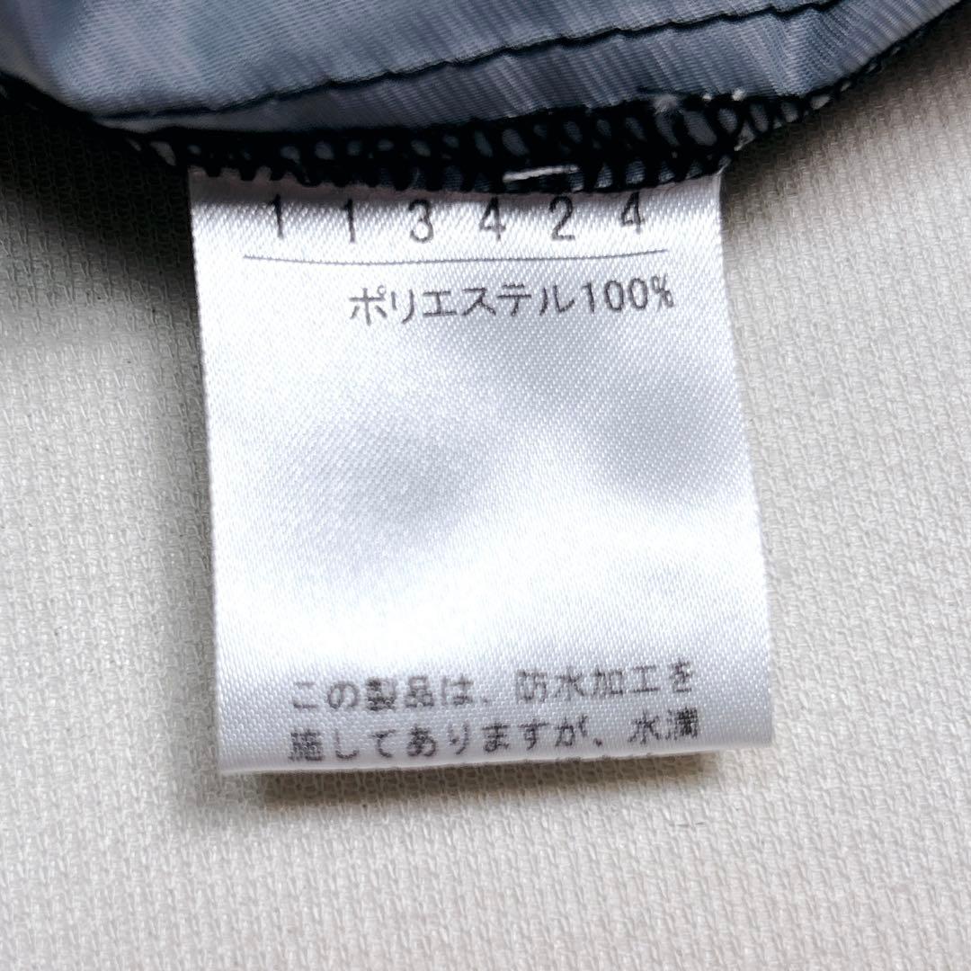 未使用級✨アルベロベロ レインコート ブラック ぶたさん ドット柄 刺繍 F