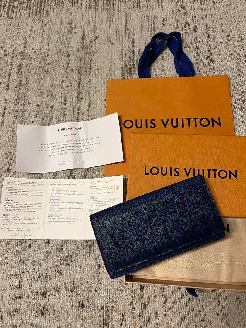 正規品、LOUIS VUITTON ポルトフォイル プラザ タイガラマ