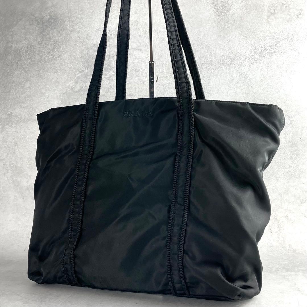 入手困難✨ プラダ PRADA トートバッグ ナイロン A4資料 大容量 黒色