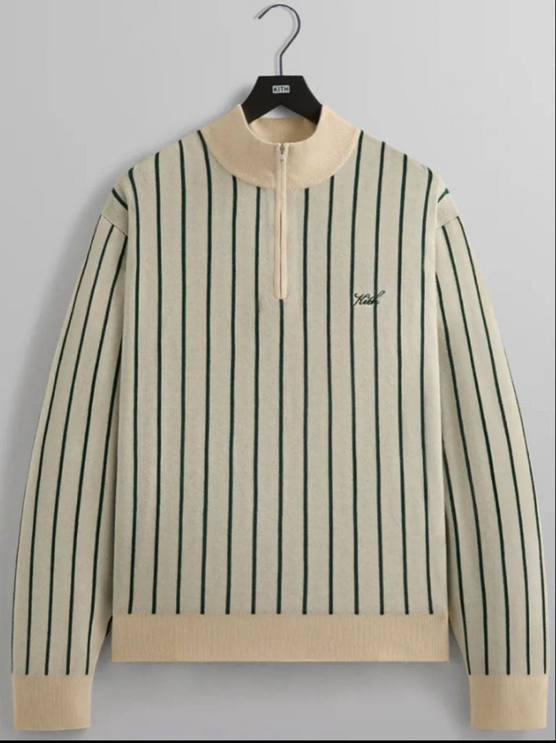【⚠️お値下げ可】kith ハーフジップアップセーター