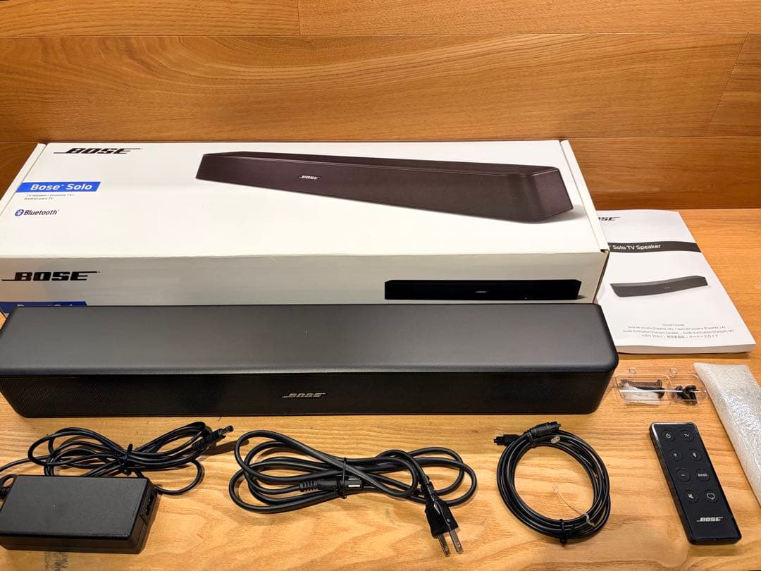 美品BOSE Solo TV Speaker スピーカー　サウンドバー