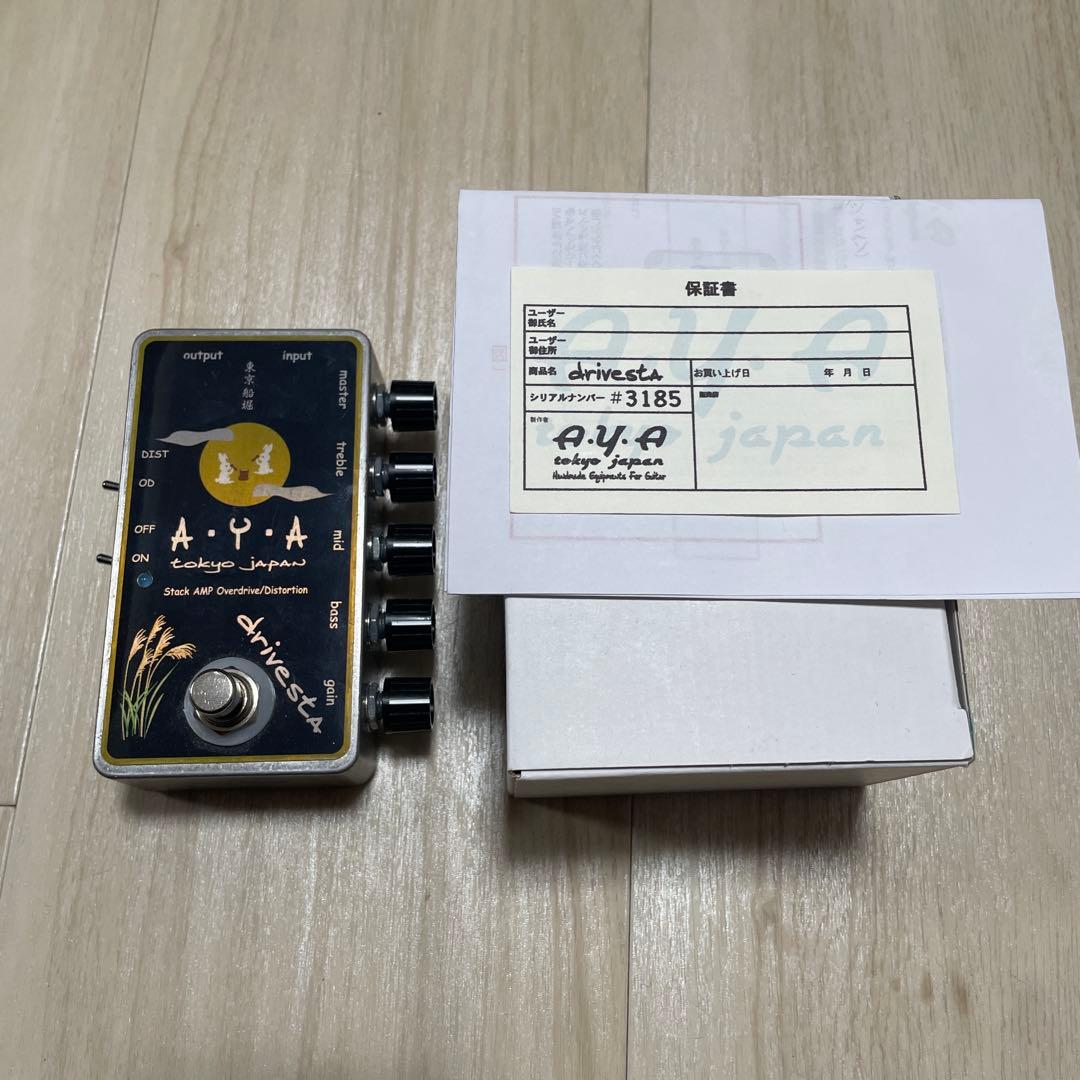 drivesta A.Y.A.Tokyo Japan ギターエフェクター