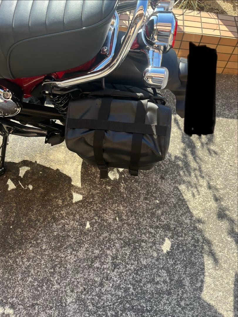 ダックス125 武川 サイドバックサポート ホンダ純正サイドバックセット