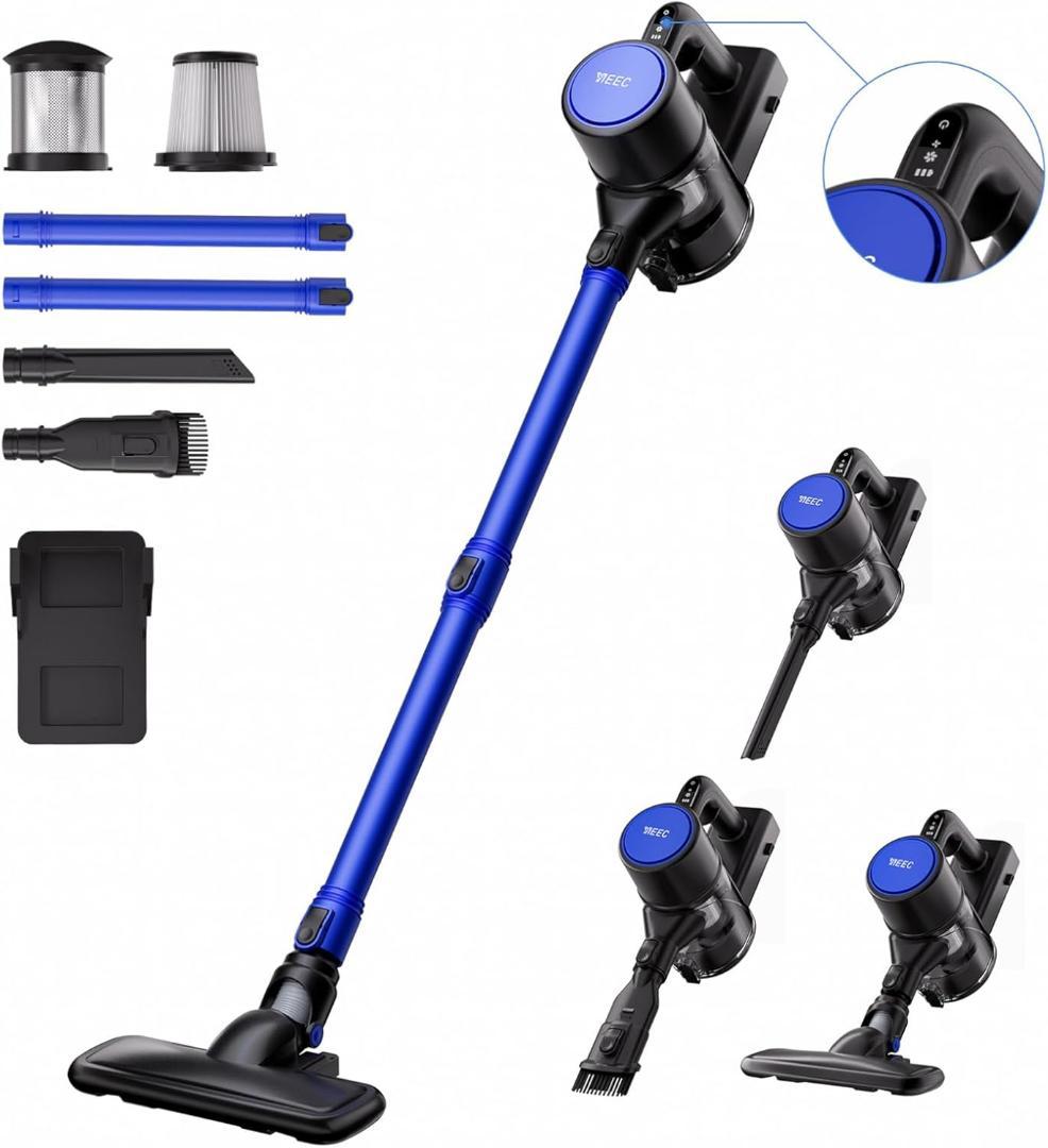 掃除機❣️コードレス45000pa超強力吸引 超軽量 サイクロン 50分連続稼働