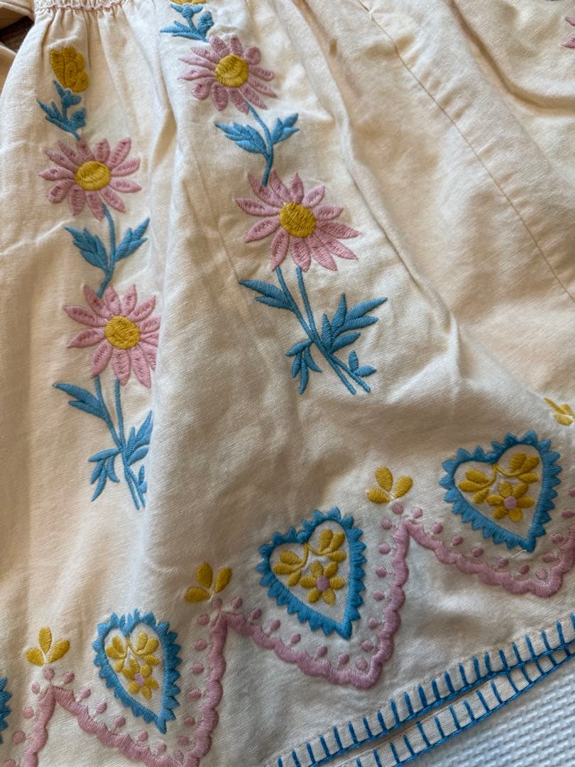 ワンピース Apolina Penny Smock Dress - Cashew 7-9y