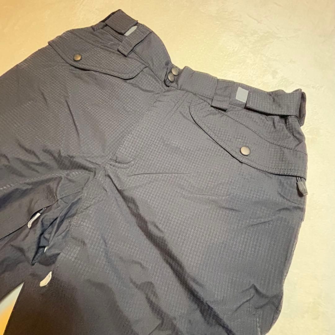 【美品】コロンビア　スノボーウェア　黄土色×ブルー　L