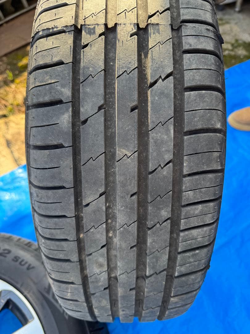 トヨタアルファード30前期純正17インチタイヤホイール4本セット2023年製