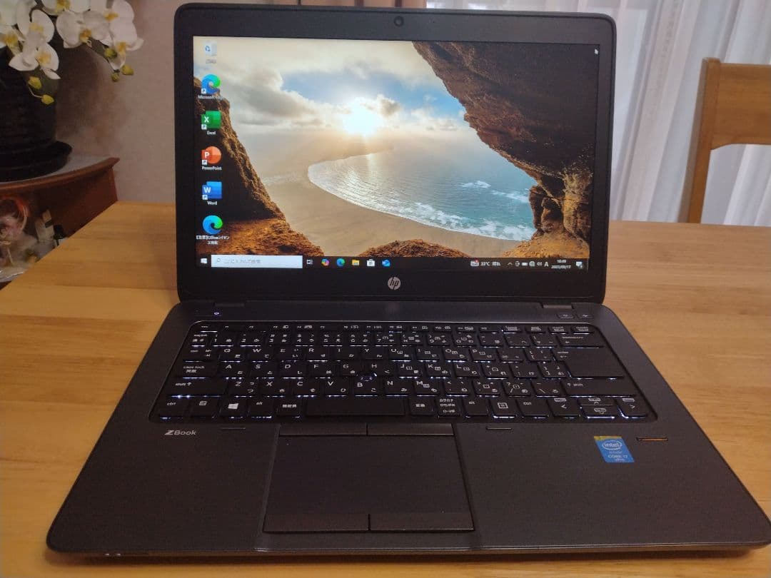HP ZBook14 G2　i7-5600U メモリ８GB SSD256