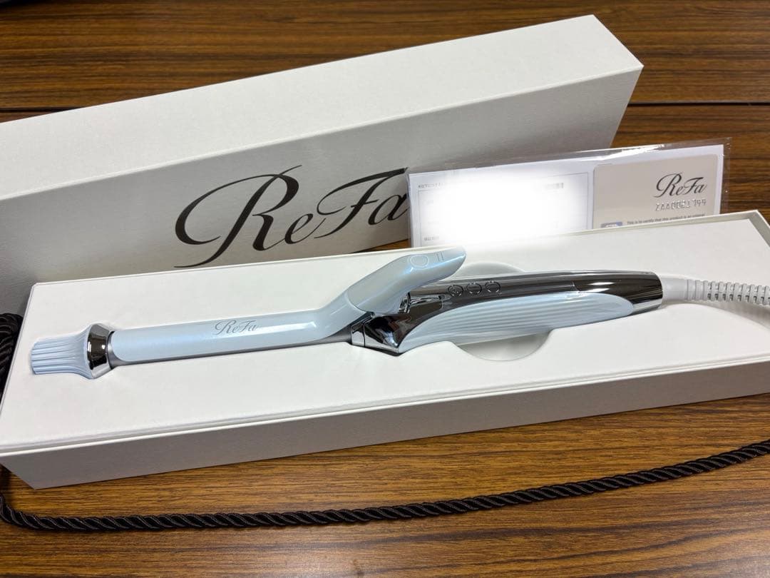 ReFa CURL IRON PRO19リファカールアイロンプロ ホワイト 新品