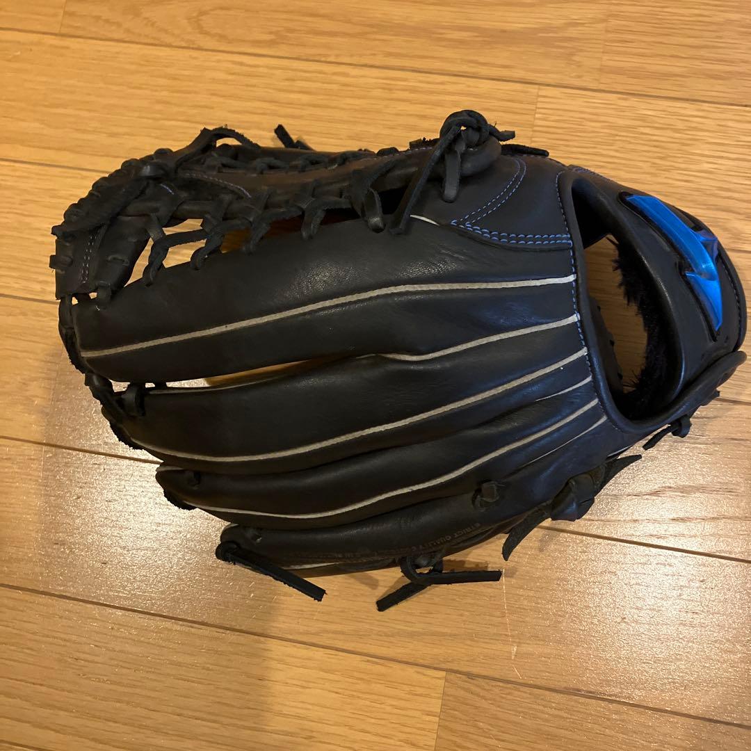 【美品】MIZUNO WILL DRIVE ミズノ ウィルドライブ グローブ 黒