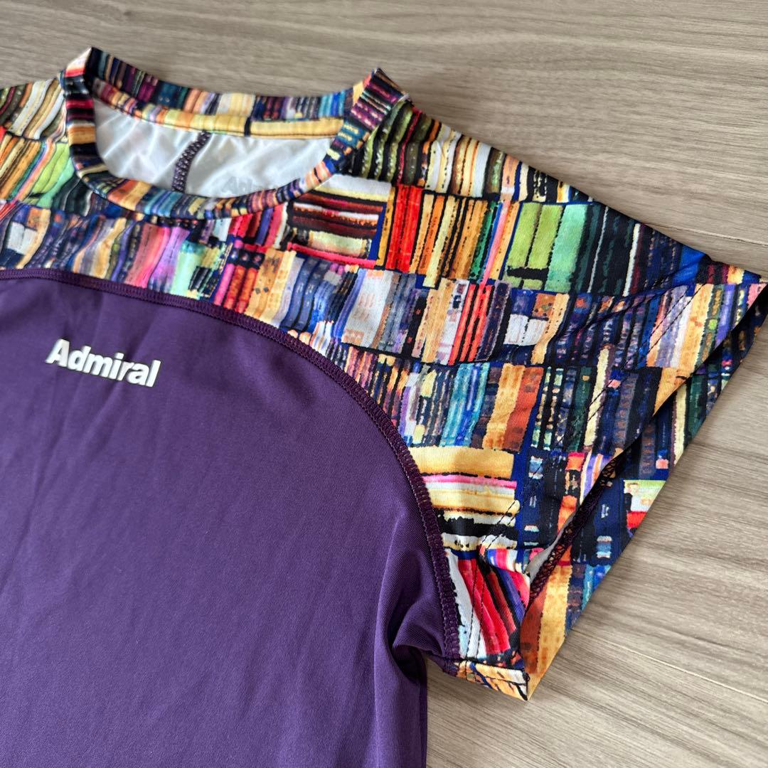 アドミラル Admiral 書籍模様 レディーステニスウェア スカート付き