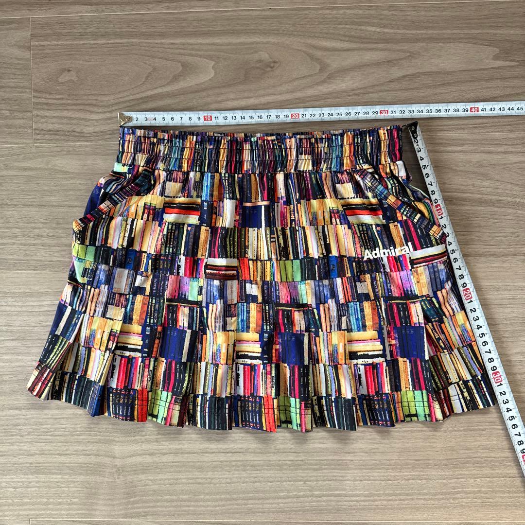 アドミラル Admiral 書籍模様 レディーステニスウェア スカート付き