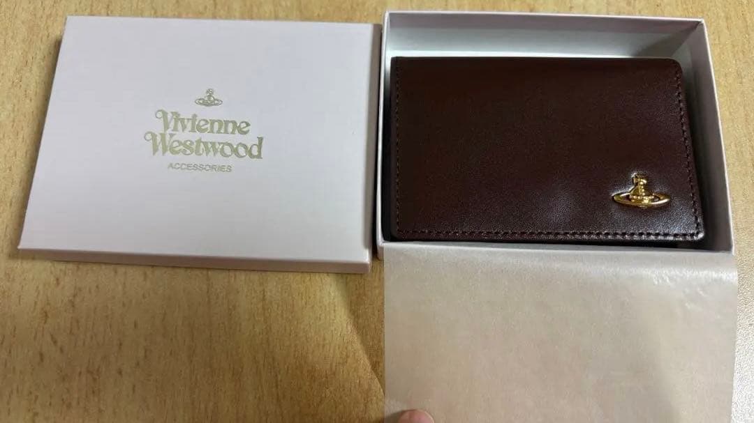 Vivienne Westwood ブラウン名刺入れ 新品未使用