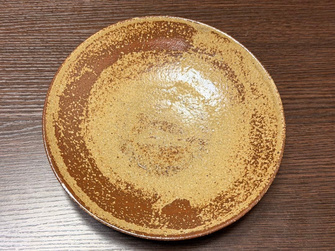 越前焼／皿／そば／新品