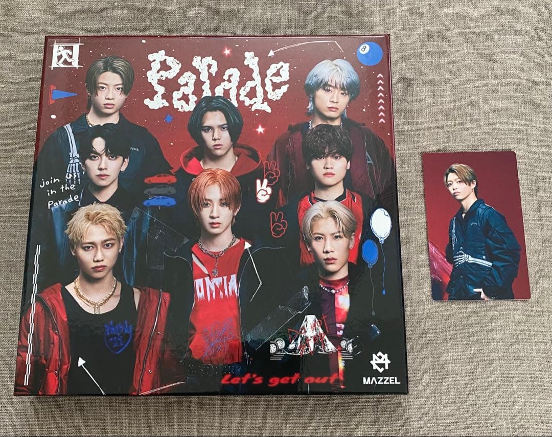 【MUZEUM盤】MAZZEL ParadeCD + 2DVD、RYUKIカード